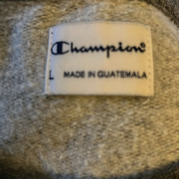 Champion Gray Xavier University Musketeers “Xavier” &  “X” Sweat Shirt Size L - Picture 6 of 8